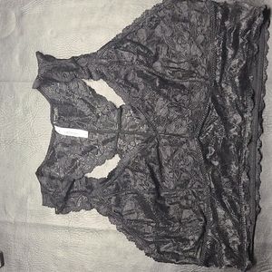 Bralette size 3xl black